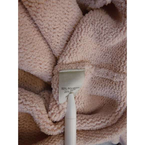 J Jill womans large v neck full zip pink sweater - Picture 4 of 7